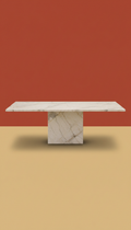 Verona marble dining table